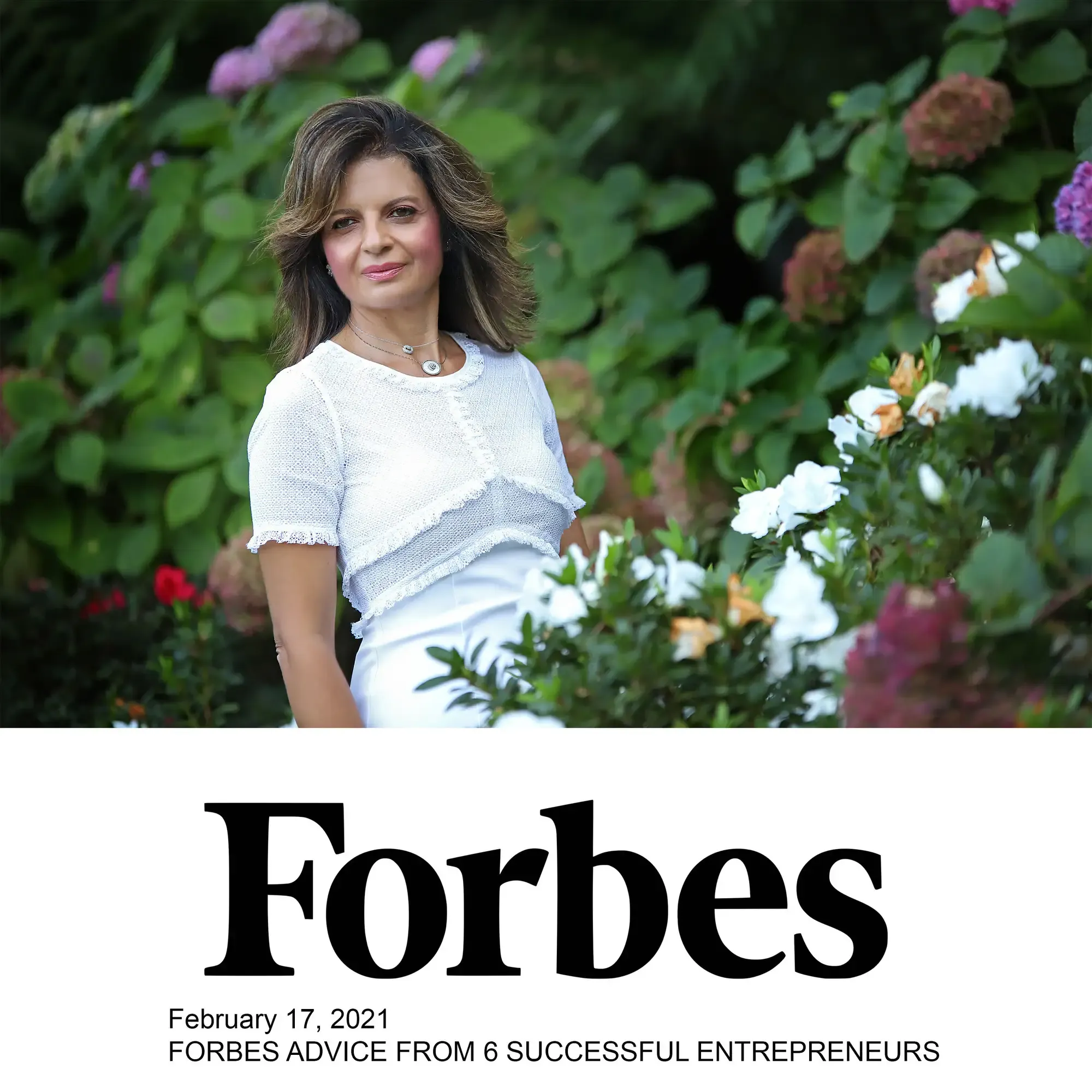 Forbes-branded portrait feature.